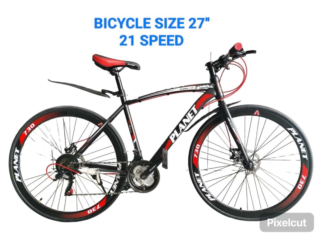 planet Hybrid size 27 Road Bike Aluminium