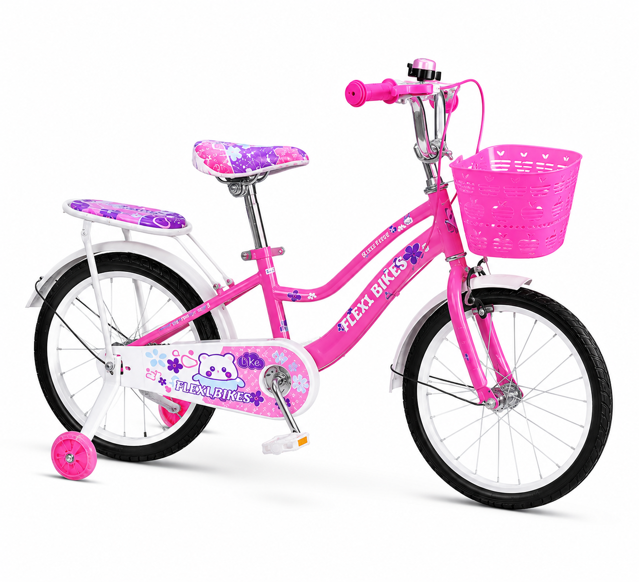 Flexi Size 20 Kids Bicycle with sturdy steel frame, comfortable saddle, durable tires, and stylish design, ideal for boys and girls aged 7–10 years .