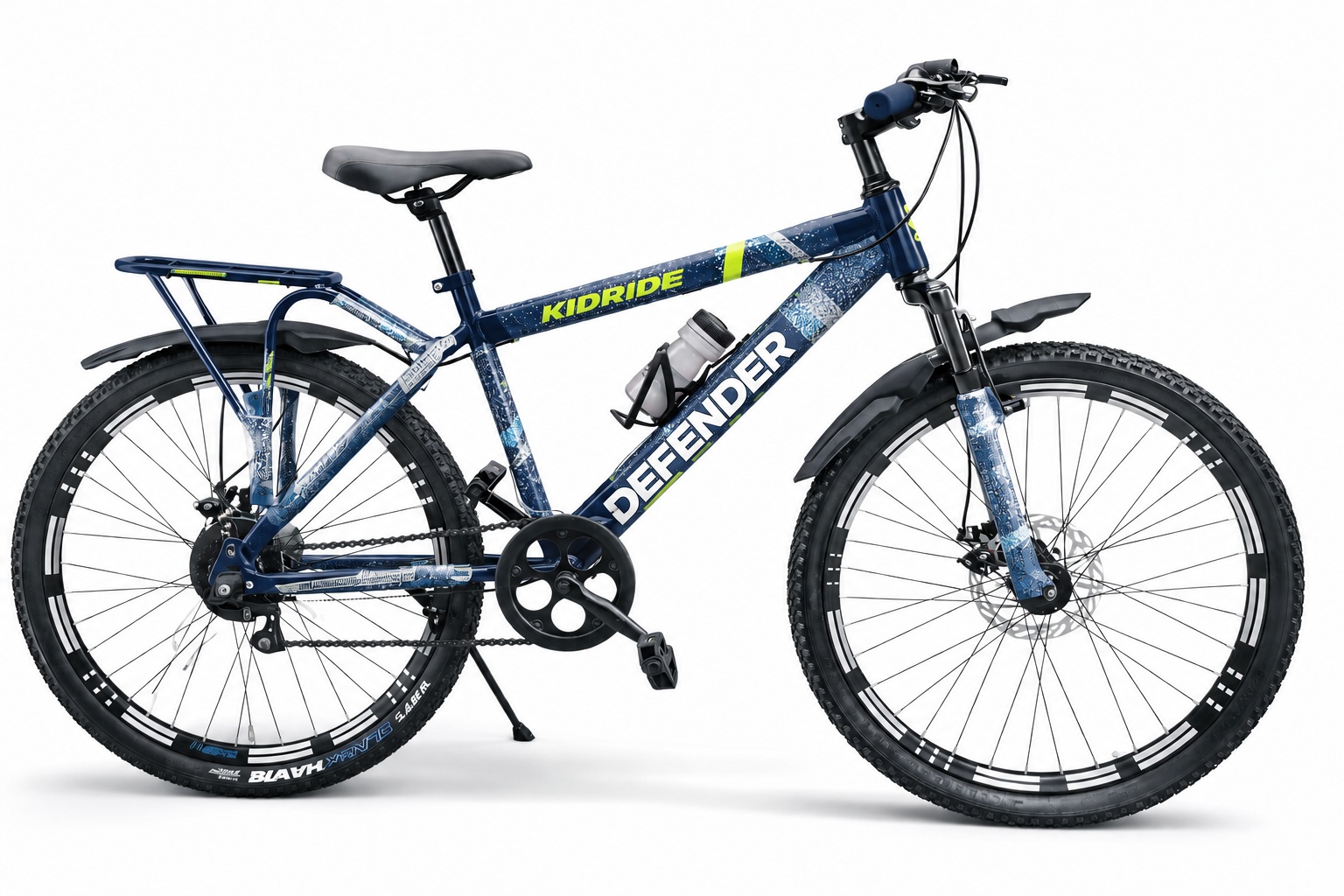 Kidride Size 26 bicycle for adults featuring a strong frame, comfortable saddle, durable tires, and stylish design for everyday riding.